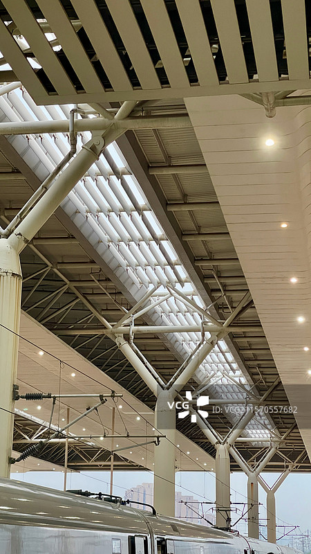 车站月台图片素材