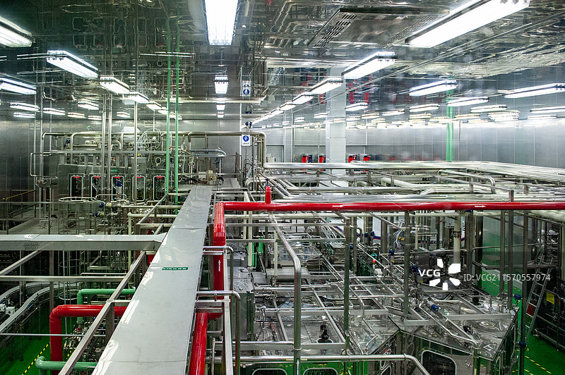 工业生产线的科技之美图片素材