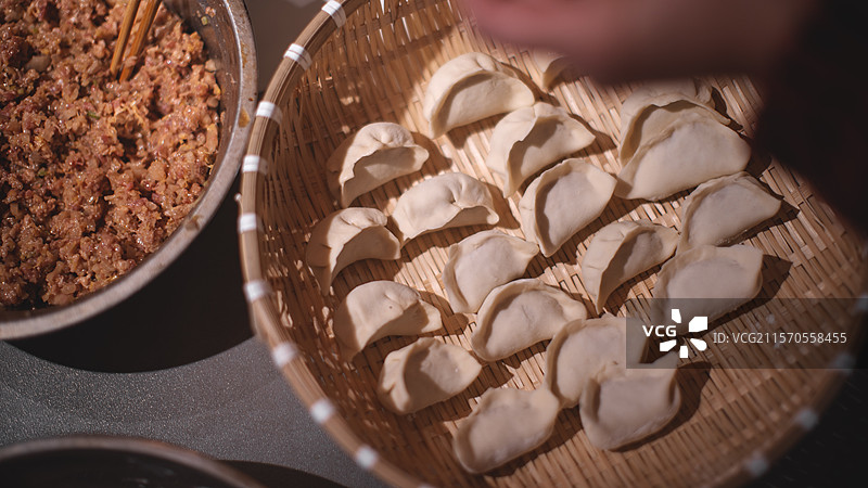 包饺子图片素材