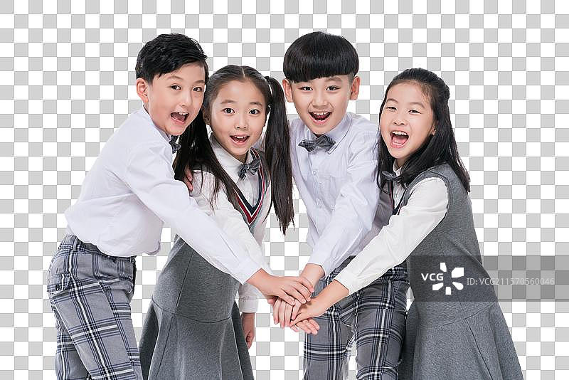 快乐的小学生图片素材