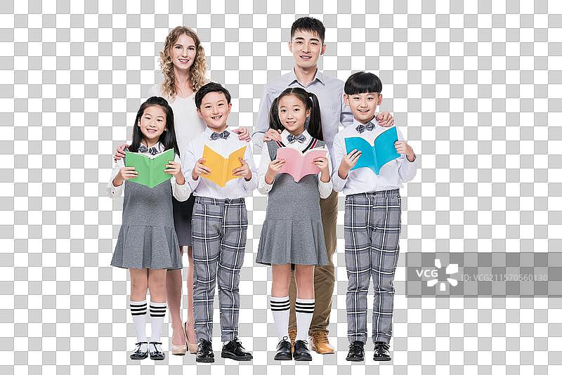 老师和小学生图片素材