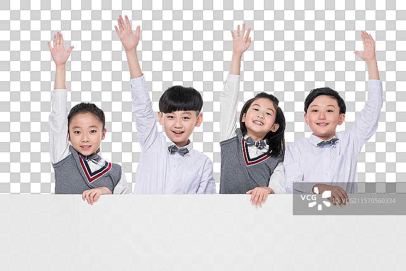 快乐的小学生图片素材