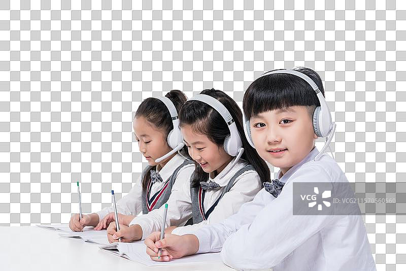 快乐的小学生图片素材