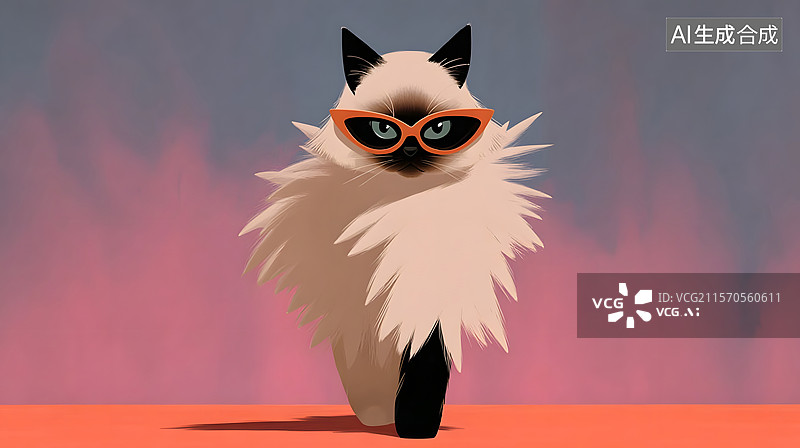 【AI数字艺术】猫咪 酷图片素材