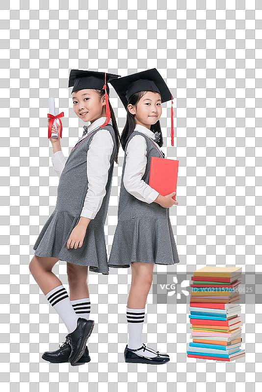 快乐的小学生图片素材