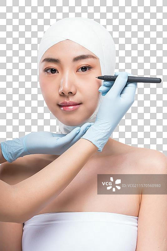 医美女子图片素材