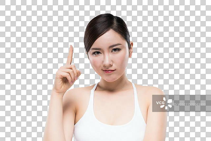 漂亮的年轻女子图片素材