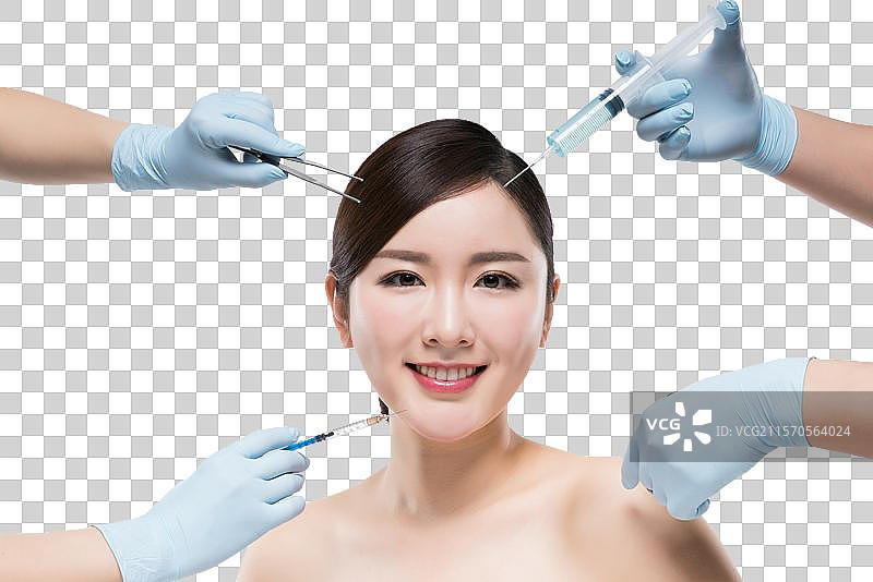 漂亮的年轻女子图片素材