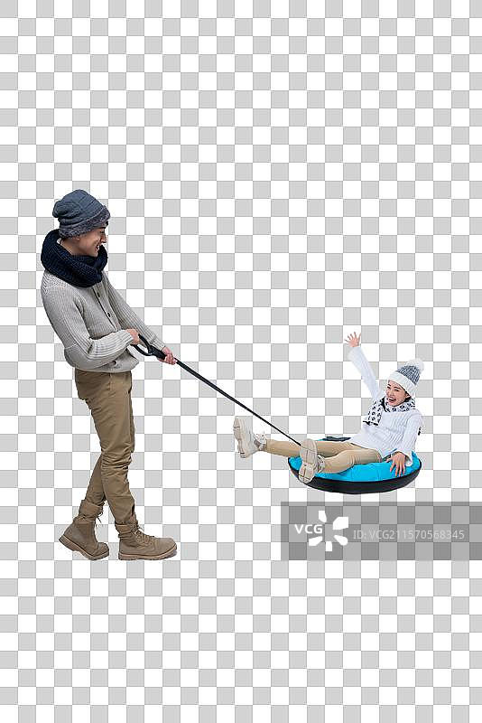 快乐的年轻情侣图片素材