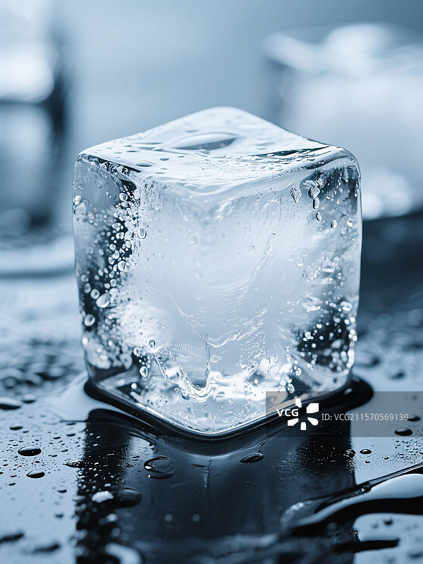 冻结的冰块图片素材