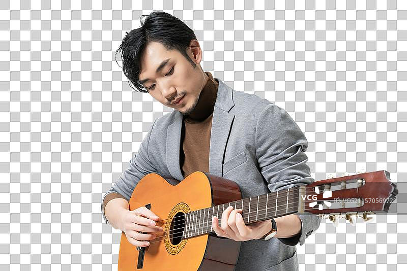 棚拍年轻男子图片素材