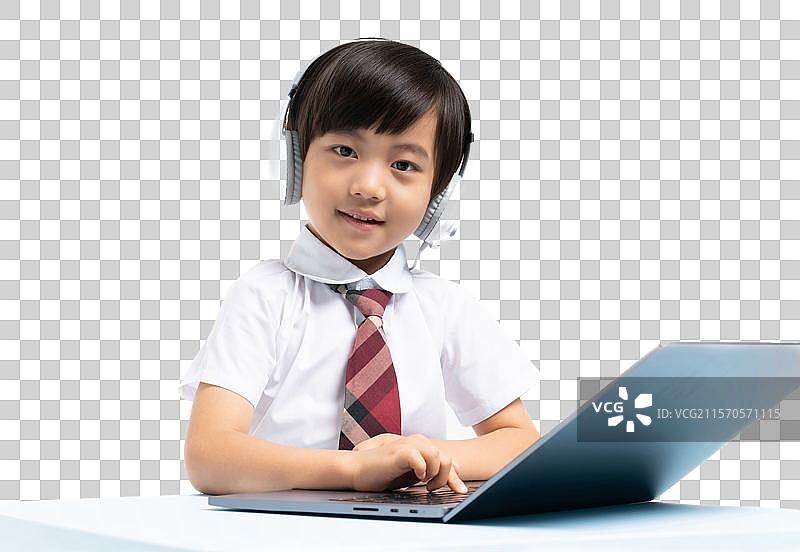 小男孩在学习图片素材