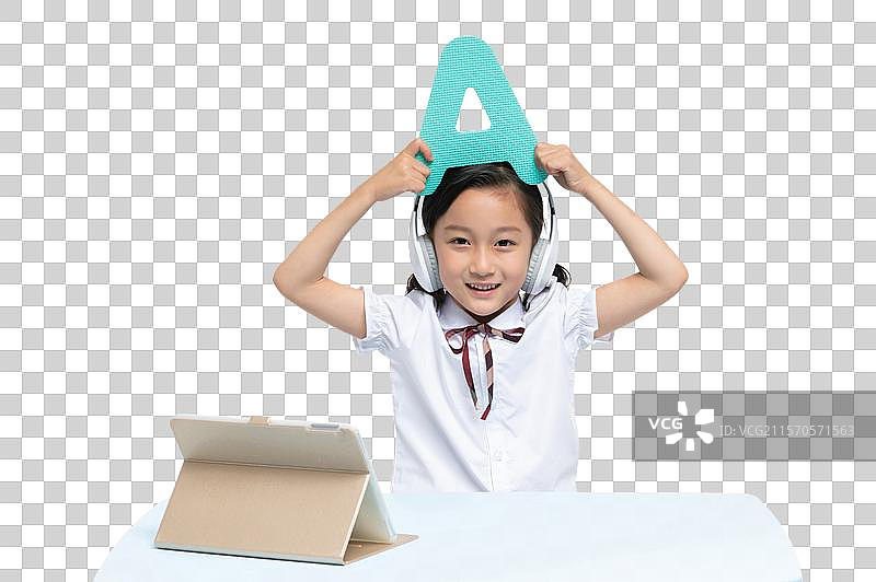 小学生在学习图片素材