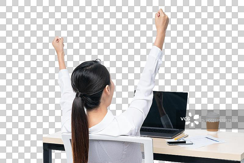 年轻商务女士办公图片素材