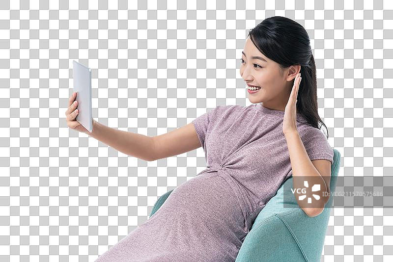 快乐的孕妇图片素材