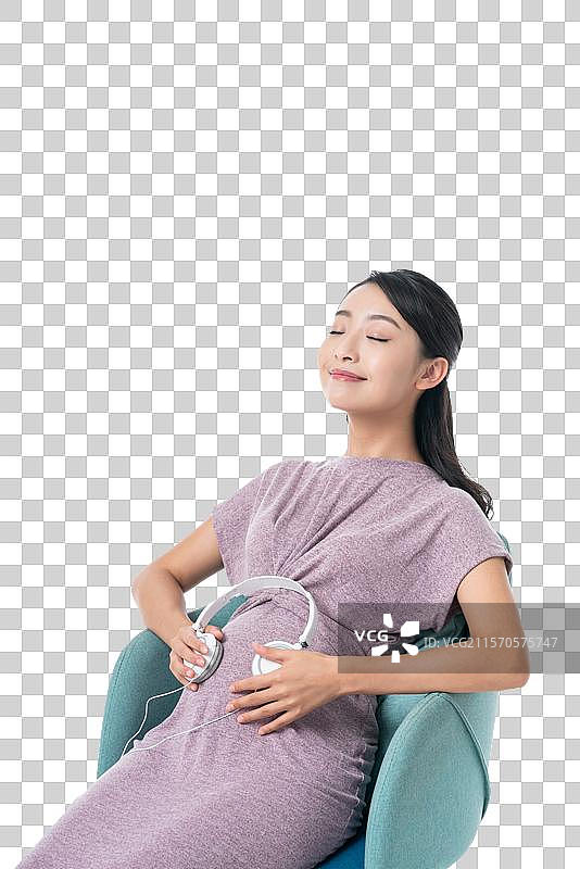 快乐的孕妇图片素材