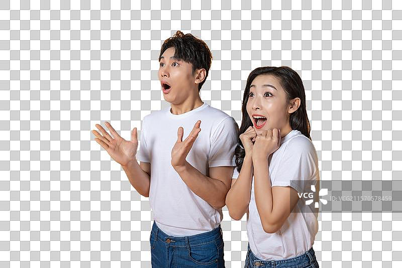 快乐的年轻情侣图片素材