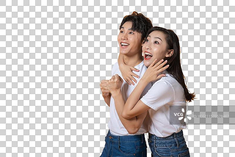 快乐的年轻情侣图片素材