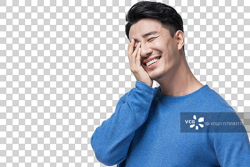 快乐的年轻男子图片素材