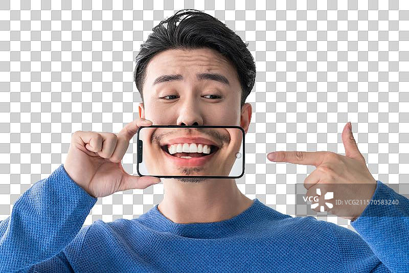 快乐的年轻男子图片素材