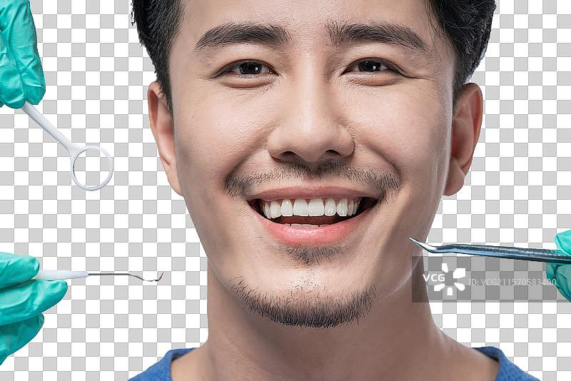 给患者治疗牙齿图片素材
