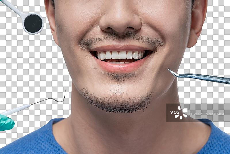 给患者治疗牙齿图片素材