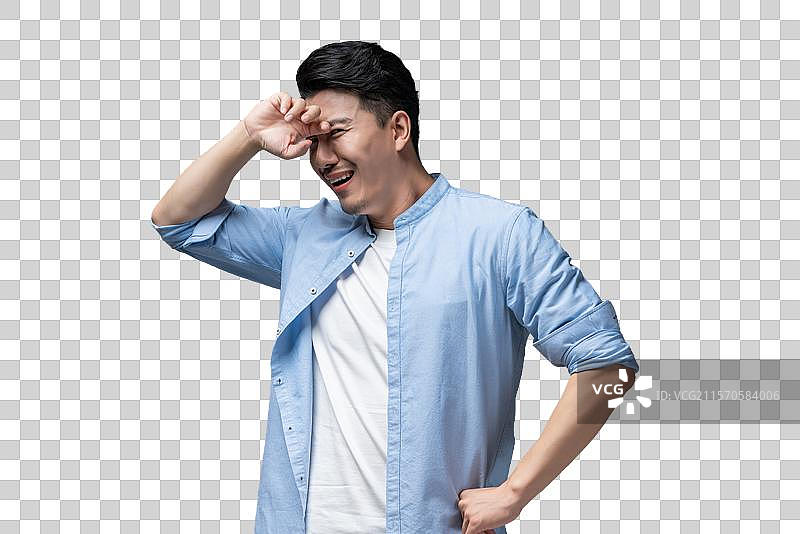 沮丧的年轻男子图片素材