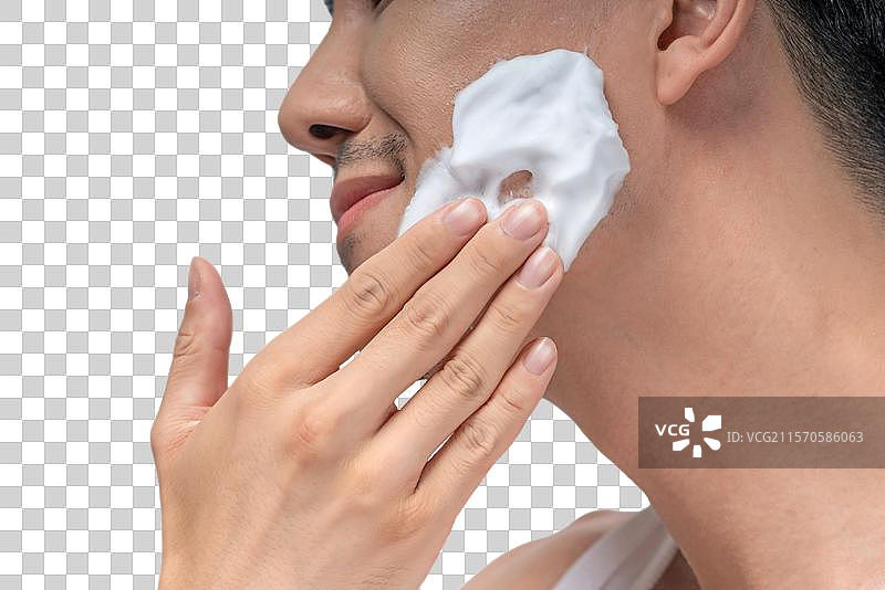 男士美容肖像图片素材