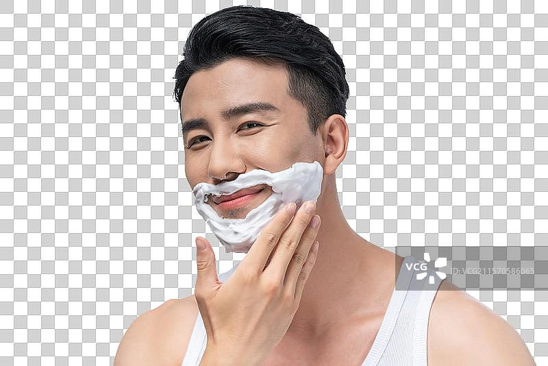 男士美容肖像图片素材