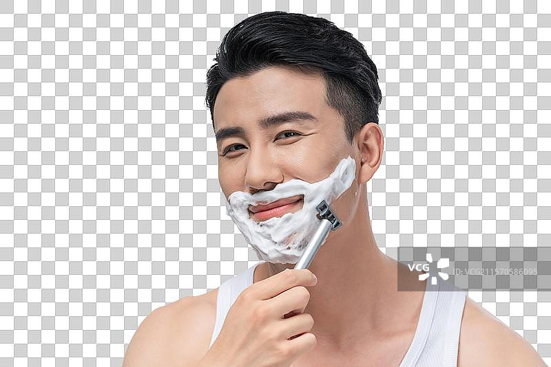 男士美容肖像图片素材