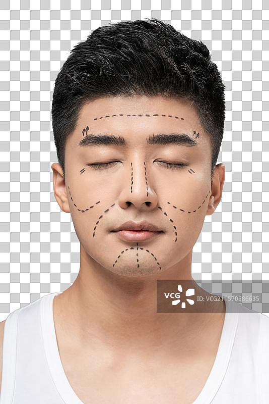 男士美容图片素材