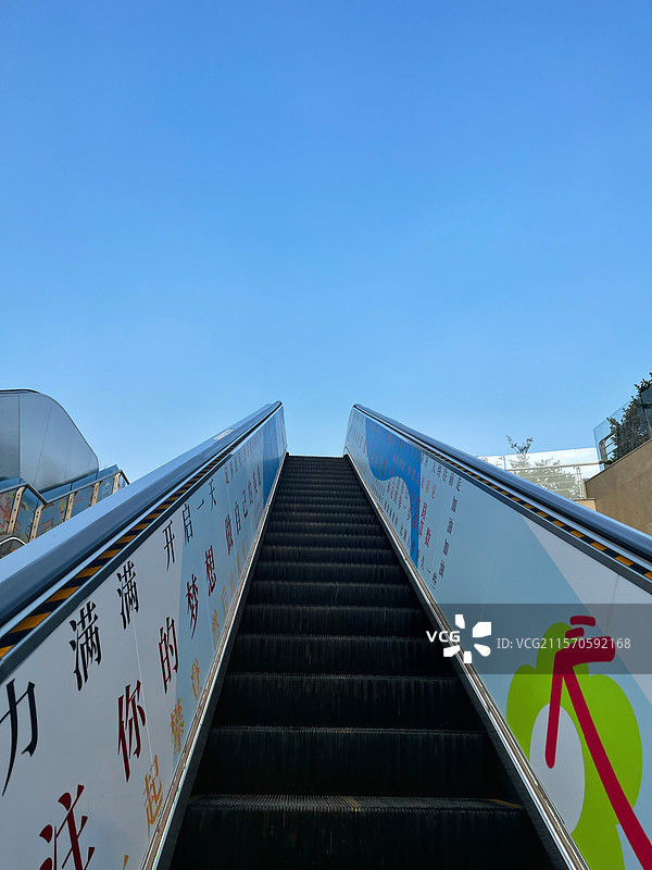 向上的电梯图片素材