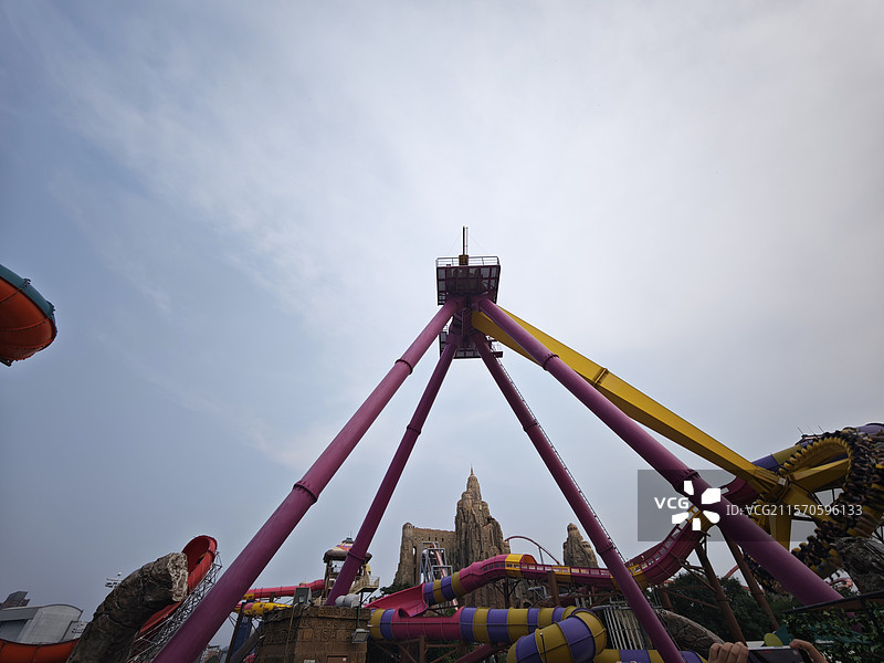 2025年5月25日北京欢乐谷图片素材