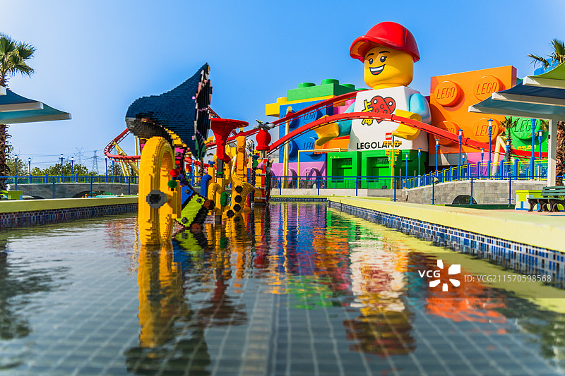 2025上海乐高乐园即将开幕图片素材