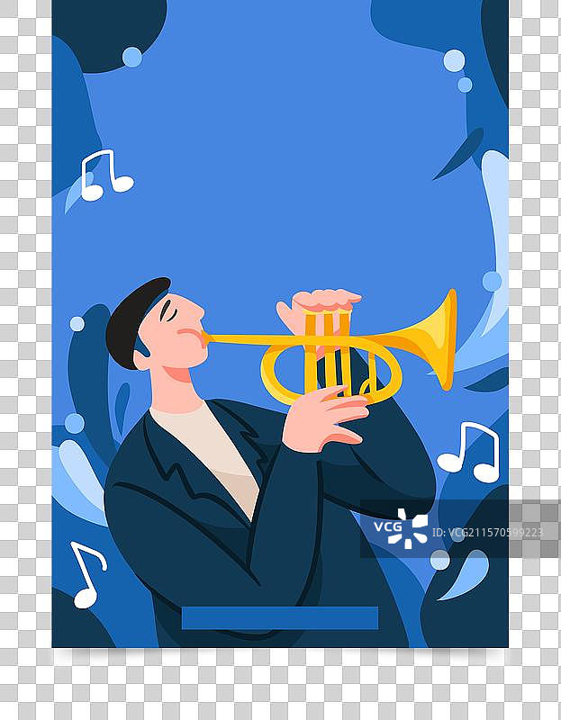 户外音乐节海报风格图片素材