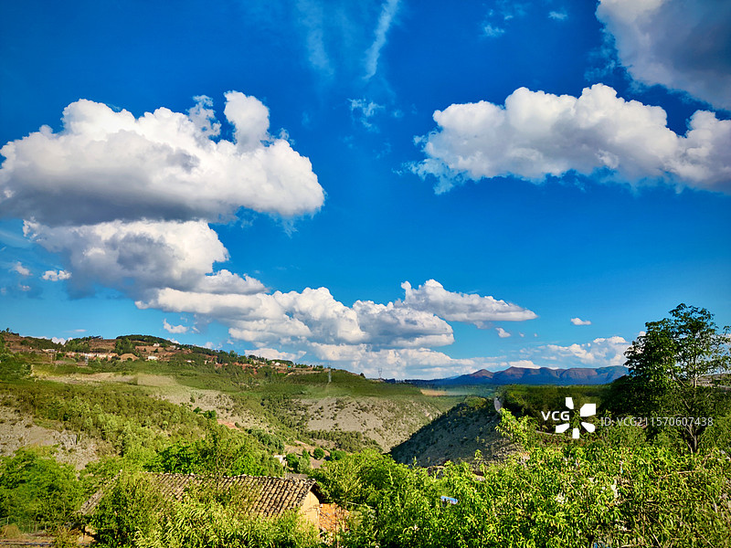 威宁县牛棚镇新营村自然风光图片素材