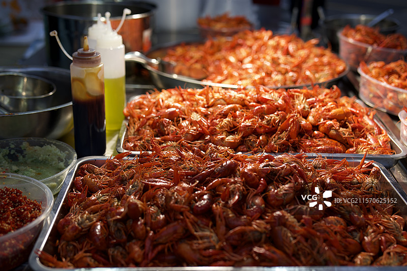 夜市小龙虾图片素材
