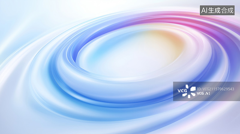 【AI数字艺术】梦幻般的色彩交织图片素材