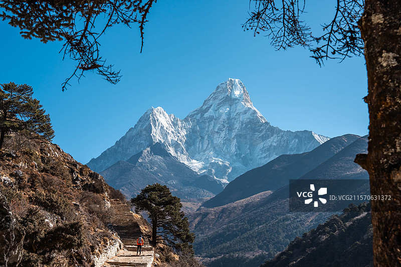 EBC徒步记录图片素材