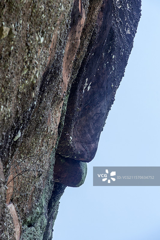 广东省韶关市丹霞山双乳石景观图片素材