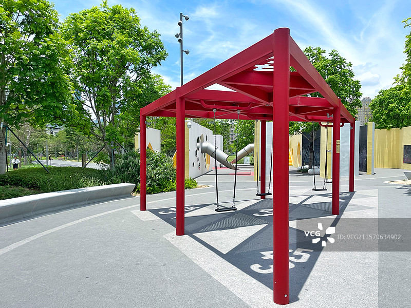 深圳中心公园几何乐园图片素材