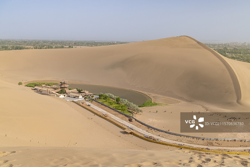 敦煌--月牙泉图片素材