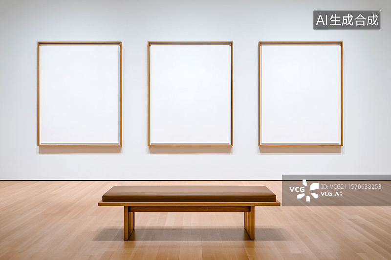 【AI数字艺术】美术馆画廊图片素材