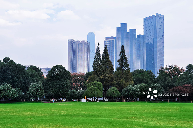 湖南长沙橘子洲头风光图片素材
