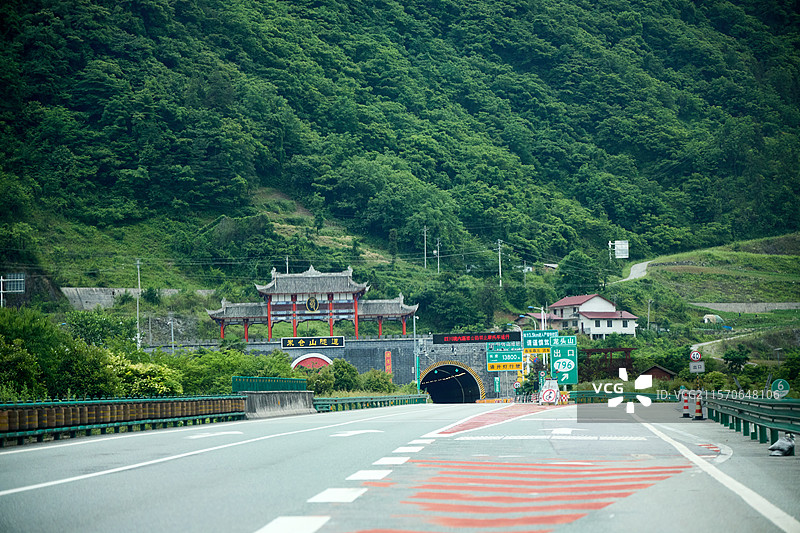 高速公路隧道图片素材