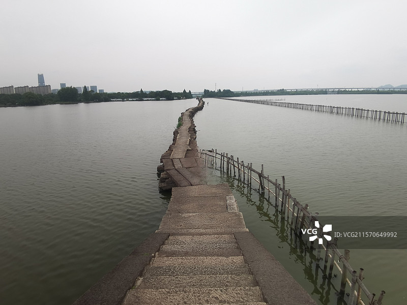 绍兴昂桑湖图片素材