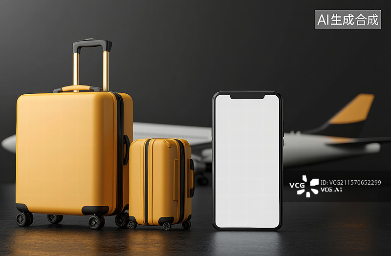 【AI数字艺术】旅行的准备与期待图片素材