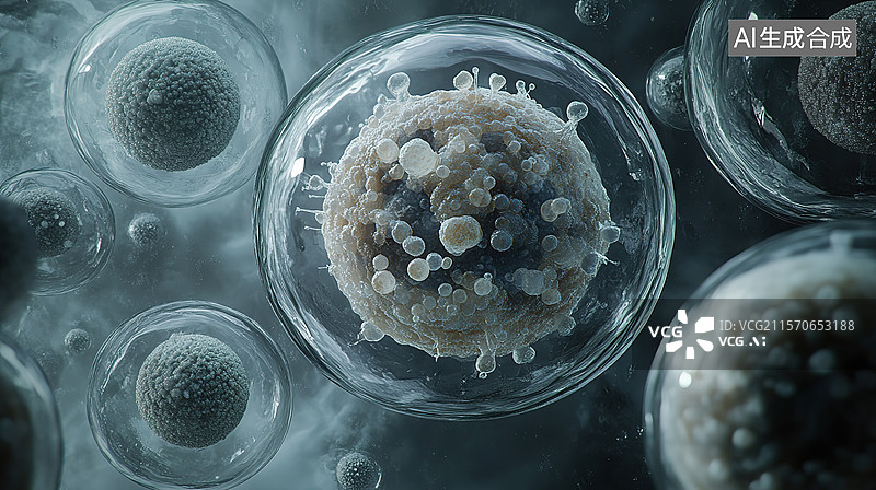 【AI数字艺术】病毒图片素材
