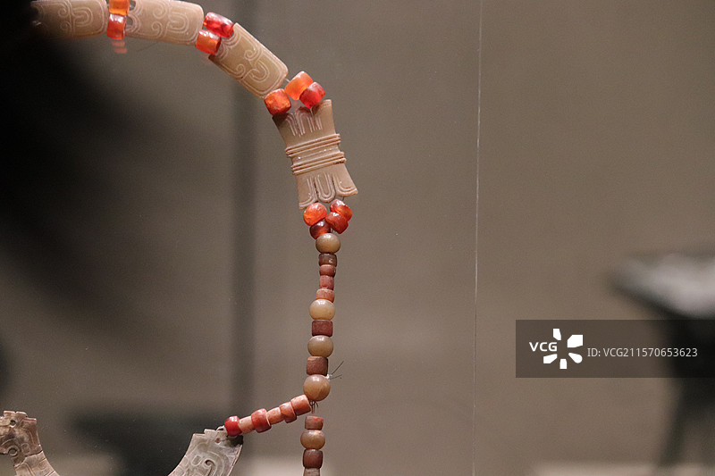 西周四璜组玉佩图片素材