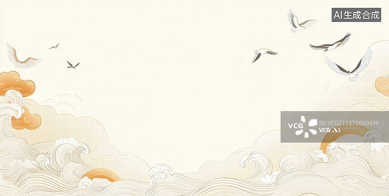 【AI数字艺术】古典花纹边框设计图片素材